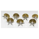 Vintage Insignia Star Pins - Marked Made in