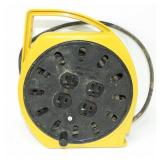 Extension Cord Reel Model 6000-25G with 4 Outlet