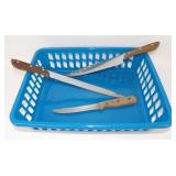 (3) Kitchen Knives - 1 Chicago Cutlery and 2