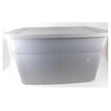 * Tub w/ Cover - Great Shape, Sterlite Grey