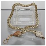 Antique 13" Pocket Watch Chain