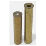 2 Old 410 Ga Brass Shotgun Shells