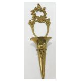 Vintage Metal Cemetery or Wall Mount Flower