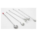 5 Cocktail Stir Spoons