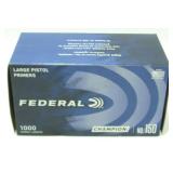 * Federal Large Pistol Primers - 1000 ct