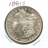 1881-S Morgan Silver Dollar