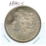 1890-S Morgan Silver Dollar