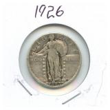 1926 Standing Liberty Silver Quarter