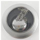 Wind-Up See Thru Pocket Watch - Works!