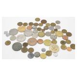 50 Collectible Tokens & Foreign Coins