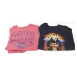 Two (2) La Crosse Area Harley-Davidson Shirts -
