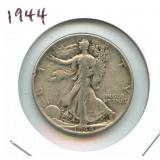 1944 Walking Liberty Silver Half Dollar