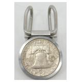 1962 Franklin Silver Half Dollar Money Clip