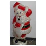 ** Large 44" Santa Blow Mold - Cord is Cut