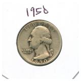 1950 Washington Silver Quarter
