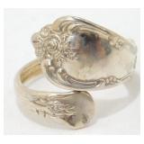 Vintage Spoon Ring - Size 7-9