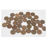 36 Pre-1982 Lincoln Pennies - 95% Copper