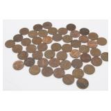 50 Pre-1982 Lincoln Pennies - 95% Copper