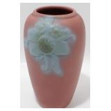 * Antique Weller 9" Floral Vase - Numbers Marked