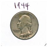 1944 Washington Silver Quarter