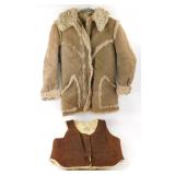 Woodland Leather Jacket and Vest