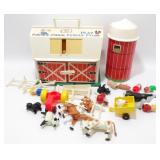 * Vintage Fisher-Price Family Play Farm & Silo