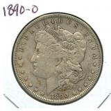 1890-O Morgan Silver Dollar