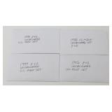 4 U.S. Mint Sets Without Government Envelopes -