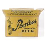 * Vintage Peerless Beer Case Box - Has Some