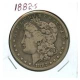 1882-S Morgan Silver Dollar