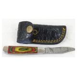 New Damascus Steel Folding Pocket Knife with