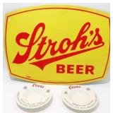 * Two Coors Beer Plates and One Stroh