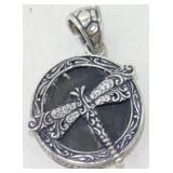 Bali Inspired "Dragonfly" Pendant: 5.86 grams,