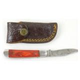 New Damascus Steel Folding Pocket Knife with