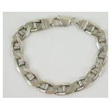 Sterling Silver 33.62 grams Heavy Link Men