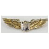 Sterling Silver WWII U.S. Military Pilot