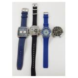 Lot of 4 Watches, All Appear to be Running and in