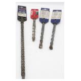 2 Tru Cut Carbide Tipped Hammer Drill Bits, Hilti