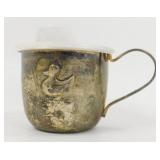 Selandia Designs Silver-Plated Duck Sippy Cup