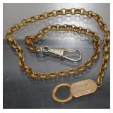 Antique 12" Pocket Watch Chain