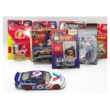 8 Vintage Sealed NASCAR Die Cast Cars & More