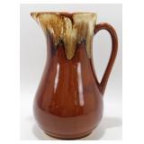 * Large Brown Roseville R.R.P. Co. Pitcher -