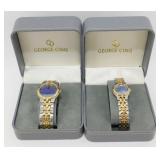Set of MOP George CINQ Man Ladies Watch Set In