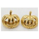 Jack-O-Lantern Halloween Earrings