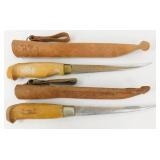 2 Rapala 6" Blade J. Marttiini Filet Knives with