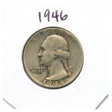 1946 Washington Silver Quarter