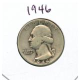 1946 Washington Silver Quarter