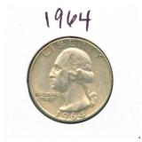 1964 Washington Silver Quarter