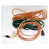 (3) Various Size Power Cords