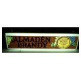 ** Vintage Almaden Brandy Bar Light